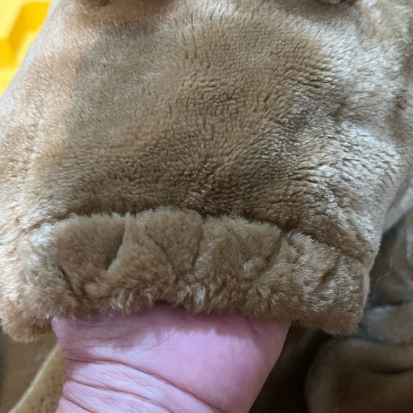 Baby 3-6 months Brown Winter Snowsuit Warm Bundling Cold Weather Footed Pj’s - Picture 8 of 13